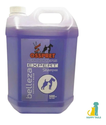 Shampoo Para Perros Groomers Expert Osspret X 5 Litros