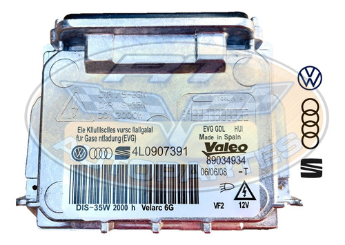 Balastra 6g Faro Xenon Volvo S60 07-08 Original 89034934