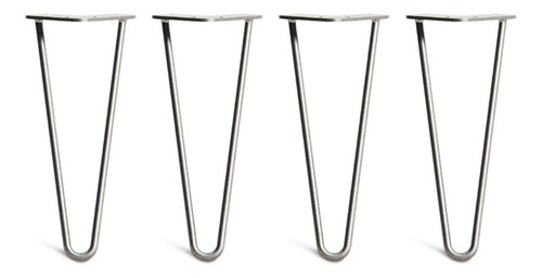 Hairpin Legs Patas Para Muebles 30cm Kit X4