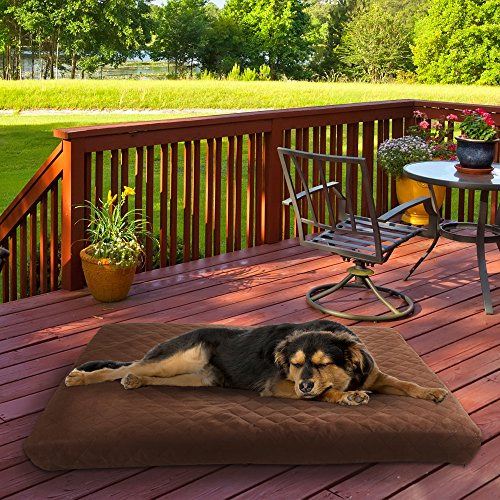 Cama De Espuma Viscoelástica Impermeable Para Mascotas Para
