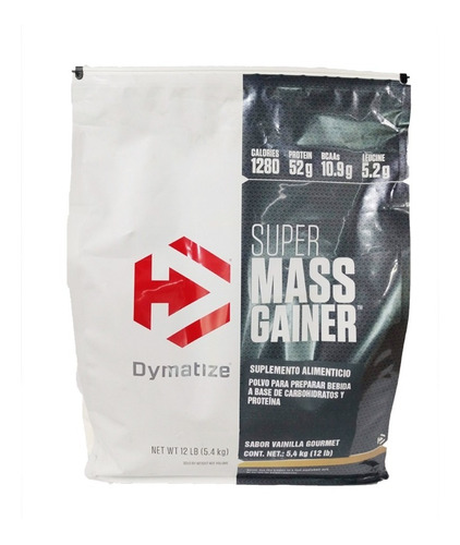 Proteina Dymatize Super Mass Gainer 12 Lb Vainilla