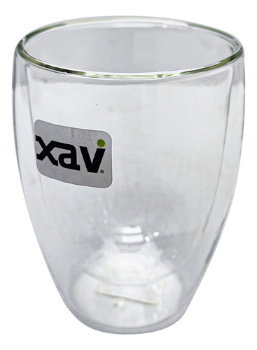 Vaso Vidrio Doble Fondo Barista Bartender 330ml Se. 9943