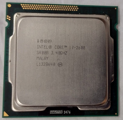 Procesador Intel I7 2600 3,4 - 3,8ghz Lga 1155 8mb Cache 