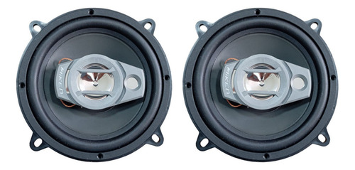 2 Falantes Triaxial Hiken 5 Pol 130w 4 Ohms Som Forte Carro