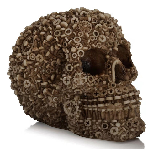 Cráneo Tornillo Maya Grande Calavera Azteca Fin Del Mundo