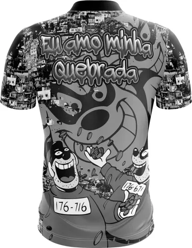 Camiseta da Quebrada Mandrake favela Chave Peita estampa 15 em Promoção na  Americanas