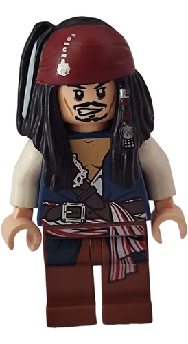 Jack Sparrow Piratas Del Caribe Lego Original 