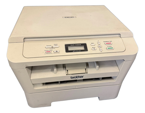 Impresora Brother Dcp-7055w Monocromática Wi-fi Gris (Reacondicionado)