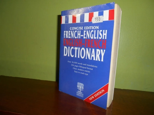 Libro, Diccionario Inglés-francés Edición Concisa