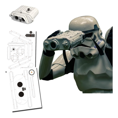 Trooper Binocular Esc. 1.1 Papercraft