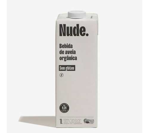 Imagem 5 de 6 de Bebida De Aveia Organico Sem Gluten Nude 1l