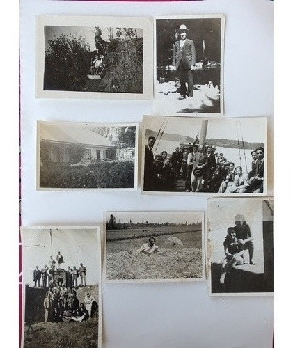 7 Fotos De Chile  Punta Arenas-bulnes Y Otros 1945 (ff156