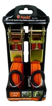 Comprar Juego 2 Eslinga Cinta Amarre Con Ratchet 1pulgx15ft Asaki