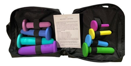 Imagen 3 de 4 de Kit De Dilatadores Vaginales. Silicona Medica, Terapia.