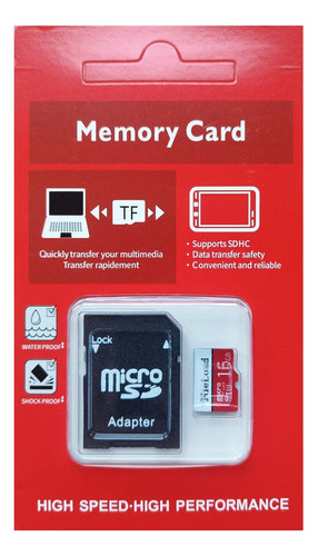 Memoria Micro Sd Con Adaptador Sd 32gb