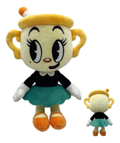 Cuphead Ms. Chalice Peluche Muñeca Juguete Cumpleaño Regalo