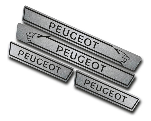 Protector Cubre Zocalos  Símil Acero Peugeot