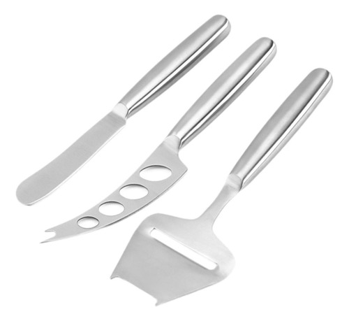 Conjunto De 3 Peças De Facas Para Manteiga E Pão,