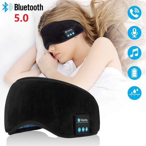Audífonos Para Dormir Máscara De Ojos Bluetooth Con Altavo