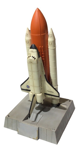 Transbordador Espacial Columbia Armado Pintado Maqueta Usado