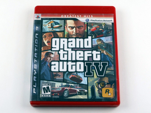 Grand Theft Auto Gta Iv 4 Original Playstation 3 - Ps3