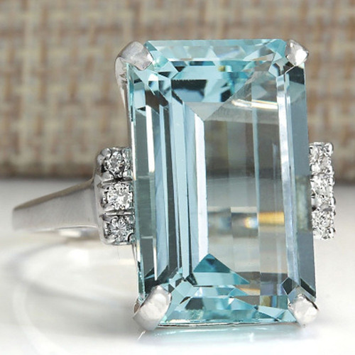 Bisutería De Compromiso De Boda Con Diamantes Para Mujer F F