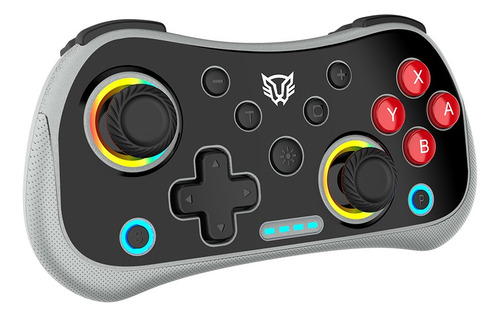 Control Inalambrico Kontrol Pocket G555 Rgb Recargable Retro Negro