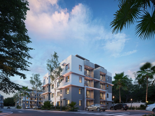 Apartamentos En Construccion En La Jacobo Majluta De 2 Y 3 Habitaciones En Residencial Cerrado Con Areas Sociales