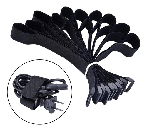10 Piezas De Correas De Cable De Sujeción Bridas De Cable