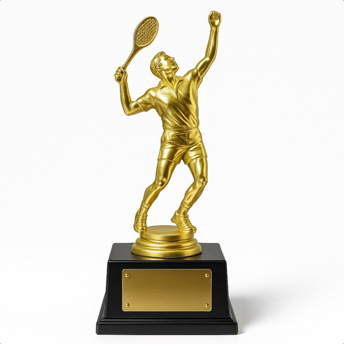 Troféu Premiação Beach Tenis 25cm Taça Esportes Eventos