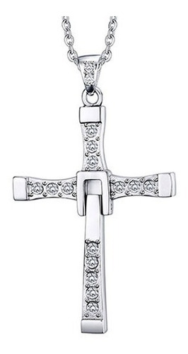 Corrente Masculina Crucifixo Toretto Aço Inox Alta Qualidade