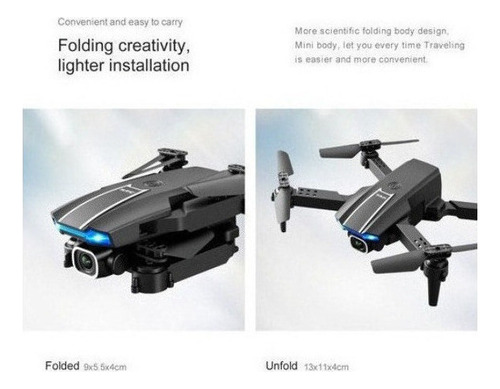 Cámara Drone Profesional 4k + 2 Baterías S65
