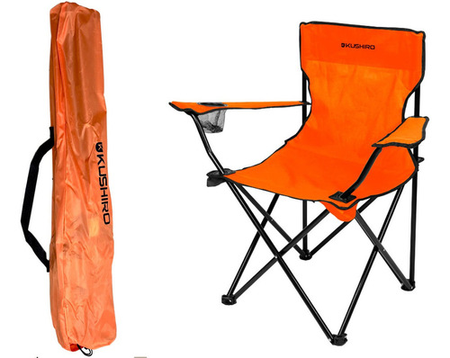 Silla Sillon Reposera Director Plegable Camping Porta Vaso