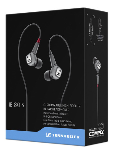 Imagen 8 de 9 de Auriculares Sennheiser Ie 80 S
