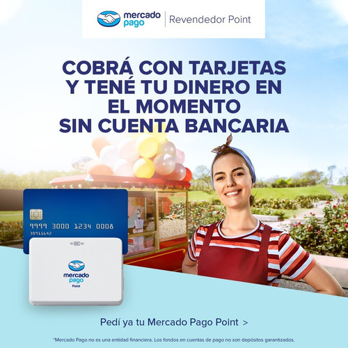 Imagen 3 de 7 de Mercado Pago Point Bluetooth - Lector De Tarjetas Mpos Promo