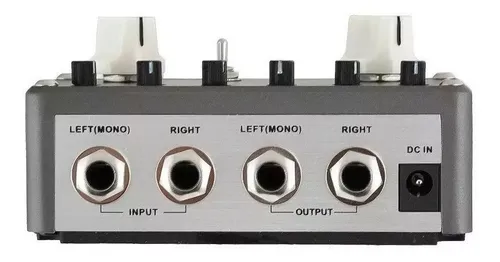 Pedal de efecto Mooer Micro Shimverb Pro TRV1 gris
