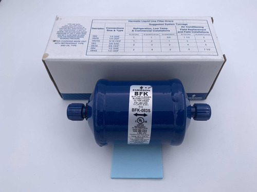 Filtro Deshidratador Emerson Bidireccional Bfk-083s 3/8 Sold