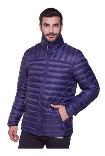 Campera De Pluma Logan Montagne Hombre Abrigo Ultraliviana