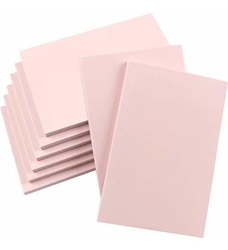 Sghuo 8 Bloques De Goma Rosa De 39 X 59 En Para Sellos De Go