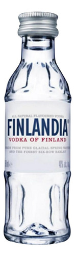 Miniatura Vodka Finlandia Original 50ml (vidrio) 