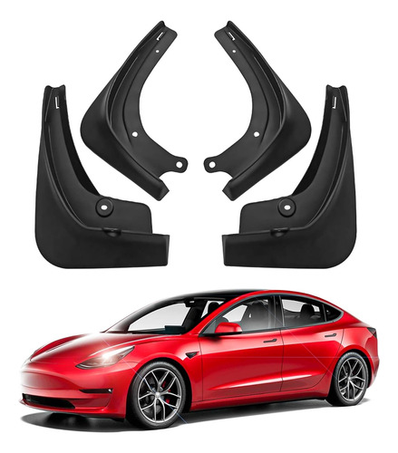 Tesla Model 3 Barro Flaps, Model 3 Accesorios Protectores De