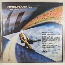 Comprar Serie Melopea Vol 1 Goldin Nebbia De Los Santos Vinilo Ex