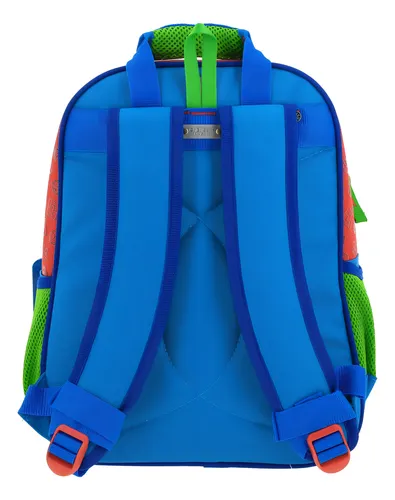 Mochila 3d Super Mario 5 Personajes Mb66458 Kinder Chenson Color Multicolor Diseño De La Tela Estampado 3d