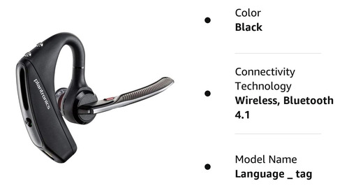 Plantronics Voyager 5220 Auriculares Bluetooth De Cancelació
