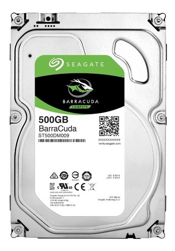 Disco Duro 500gb Seagate Barracuda 500gb Sata Iii 3.5 7200rp