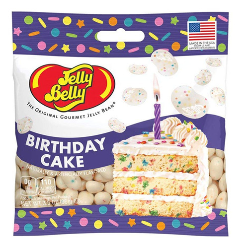 Pastel De Cumpleanos Jelly Beans 3.5 Oz