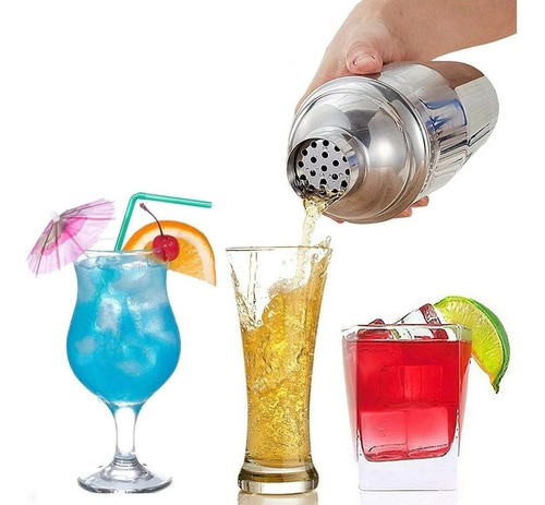 Imagen 3 de 8 de Kit De Accesorios De Bar Cóctel 12 Piezas