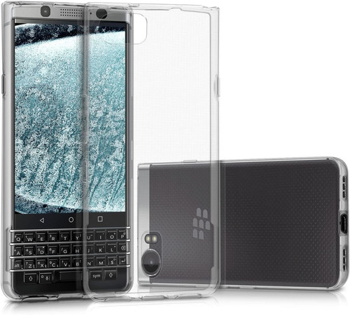 Kwmobile Crystal - Carcasa Para Blackberry Keyone  Key1  Sil