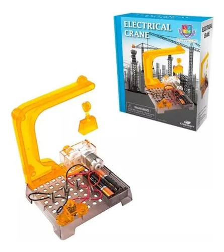 Juego Didáctico Maquina Robot Grua Construir Robotica Color Multicolor Personaje Grua Robotica