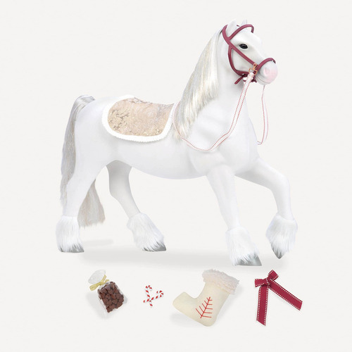 Our Generation By Battat - Holiday Clydesdale Toy Horse